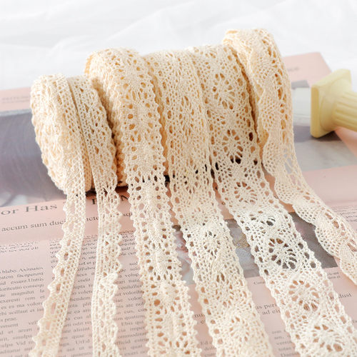 棉线花边蕾丝空中吊饰编织diy