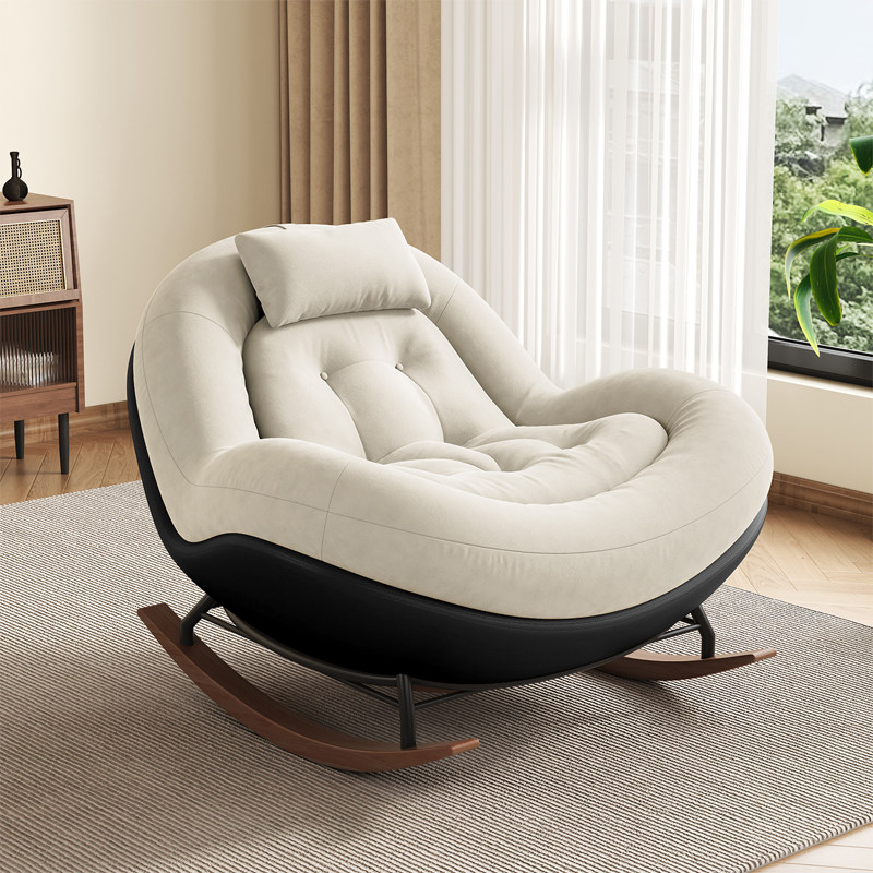 摇椅躺椅家用阳台客厅休闲单人沙发摇摇椅懒人沙发椅成人可躺可睡