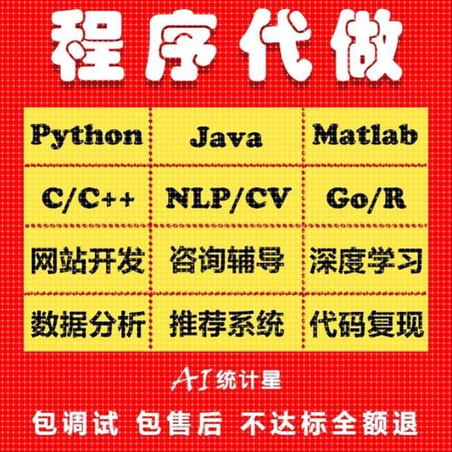 python推荐算法代做go语言R程序pycharm开发讲解java项目部署修改
