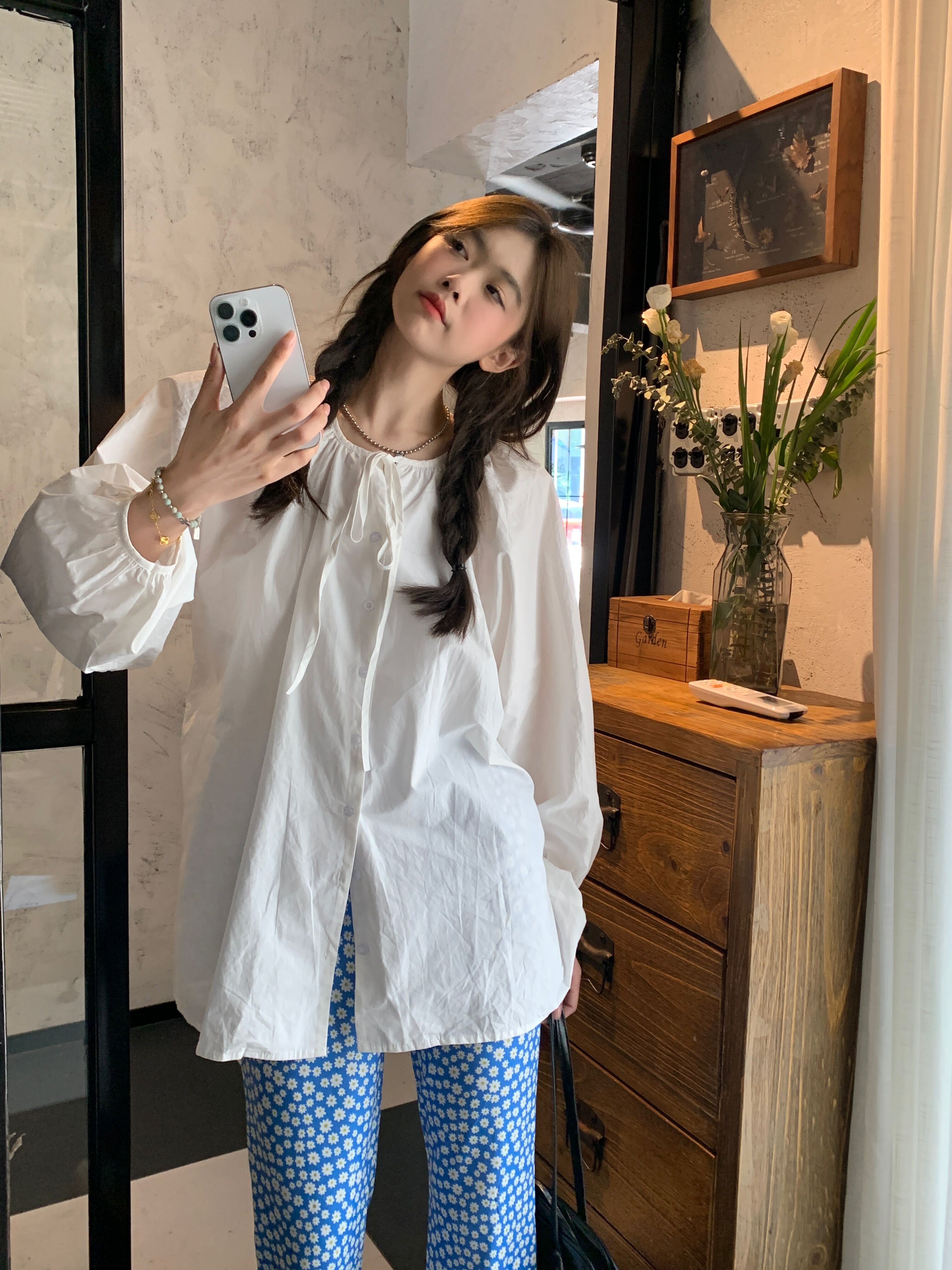 韩系薄款慵懒风宽松衬衣女2026新款夏设计感小众显瘦休闲外搭开衫