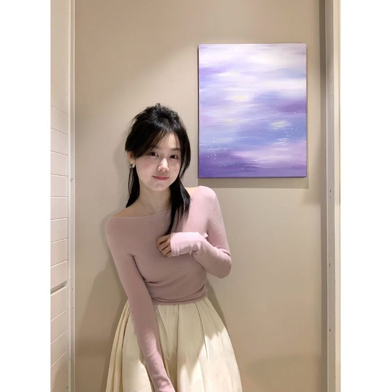2025春秋粉紫色时尚套装