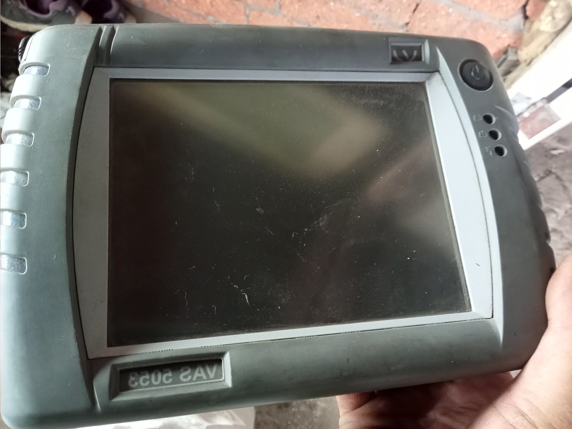 大众厂用的车辆诊断议西门子显示屏型号vas5053实物拍摄具