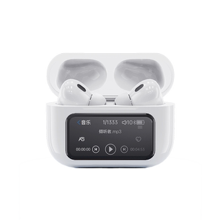 触屏蓝牙耳机自带内存mp3内置APP可看小说无线降噪华强北2026新款