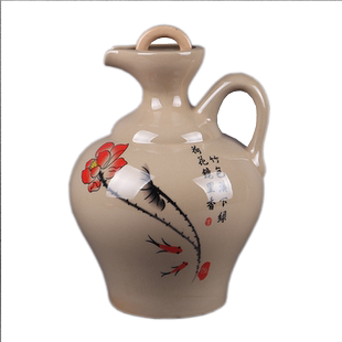 天戈酒瓶空瓶家用泡酒专用密封装白酒1斤装陶瓷小酒壶中式酒坛