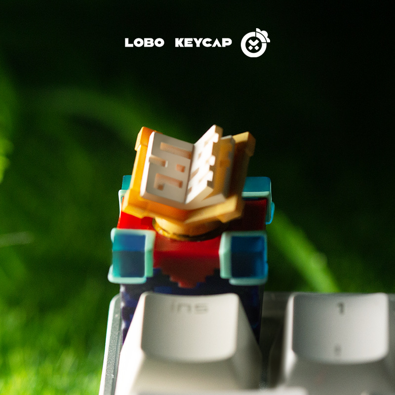 我的世界附魔台透光机械键盘键帽单个性键盘帽替换键帽客制化ESC
