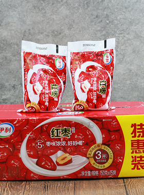 伊利红枣酸奶150g100g装红枣风味酸奶营养早餐奶
