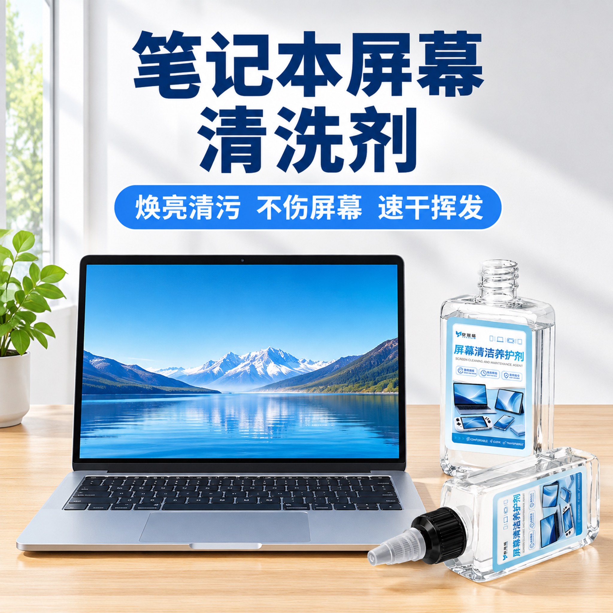 笔记本电脑屏幕专用清洗剂手机OLED去指纹除尘显示器去油污清洁剂图片