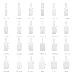 以赛塑料接头变径直通PP半透明塑料接头胶管软管二通直接变径宝塔