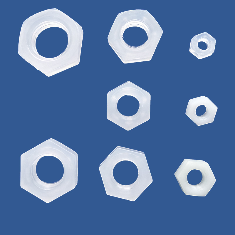 塑料螺帽，公制英制，超薄加厚，PP材料 ABS
