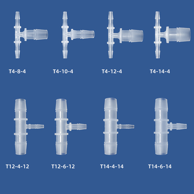 以赛变径三通接头PP材料