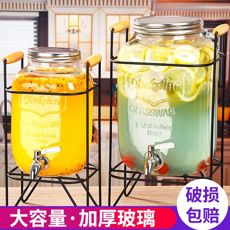 可乐桶容器泡酒玻璃瓶带