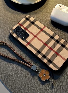 适用于荣耀v40手机壳新款Honorv30保护套硅胶v30pro全包防摔布纹V20网红挂绳女款轻奢版男高级感潮牌格纹卡通