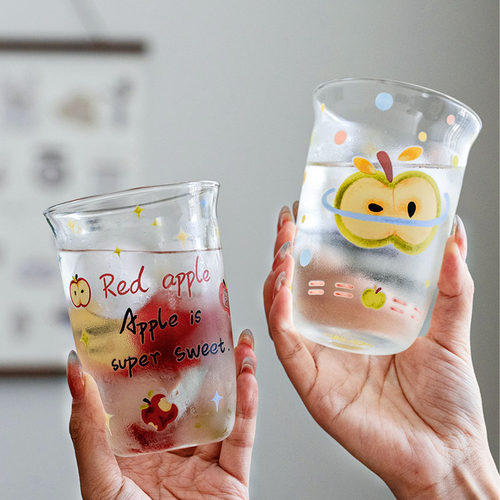 西比尔可爱耐高温玻璃杯水杯