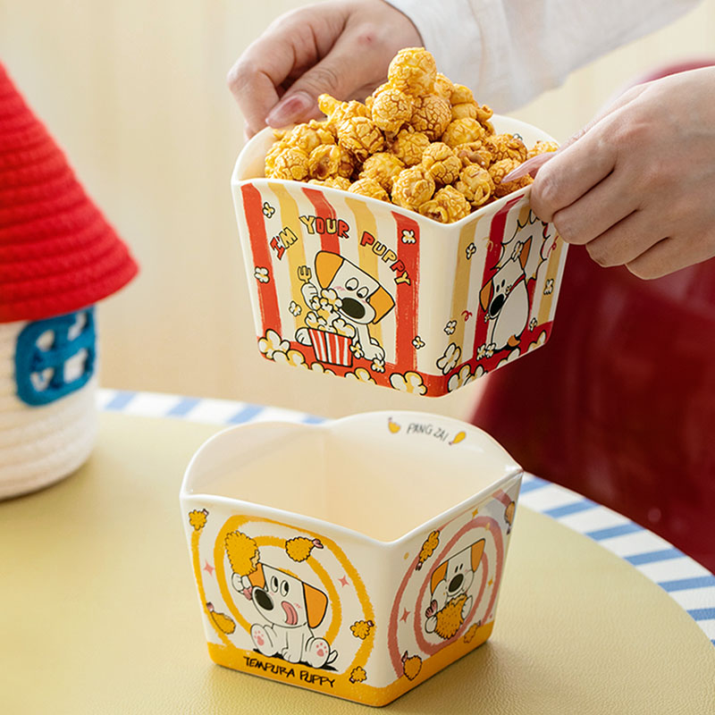 西比尔陶瓷水果碗沙拉零食碗