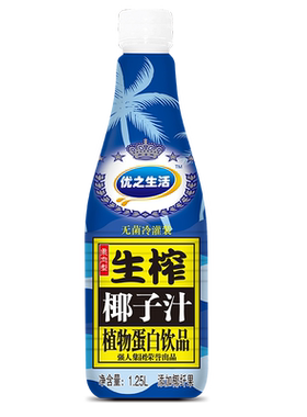 1250ml生榨椰奶饮料整箱包邮