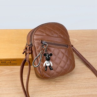 多隔层女包斜挎包包包女小包2023新款复古百搭单肩包迷你包手机包