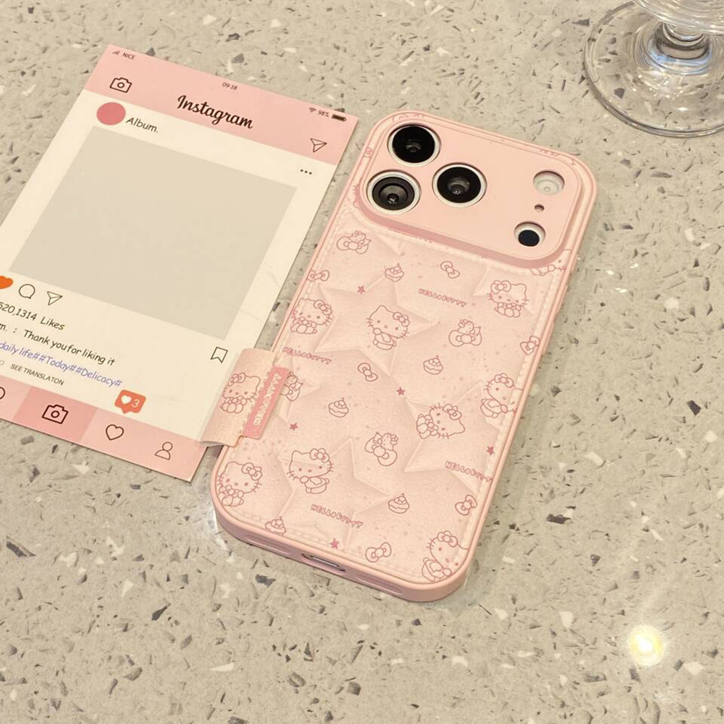 少女可爱粉色蛋糕KT猫适用于iphone17pro手机壳苹果16保护套14全包13网红新款15promax小众max独特手机套超火