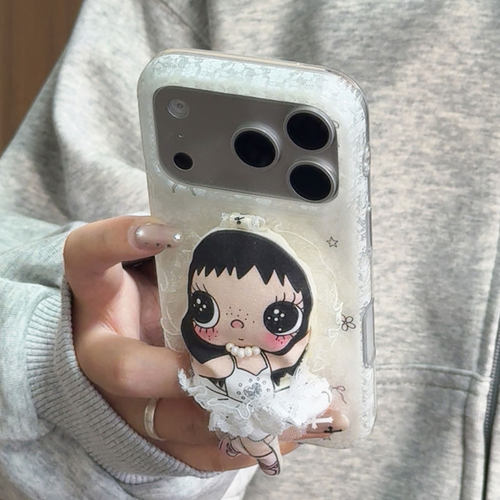 【每日新品】可爱蕾丝蕾舞小玉适用于苹果18promax手机壳iphone17pro保护套16/15/17pm新款超好看巨好看外壳