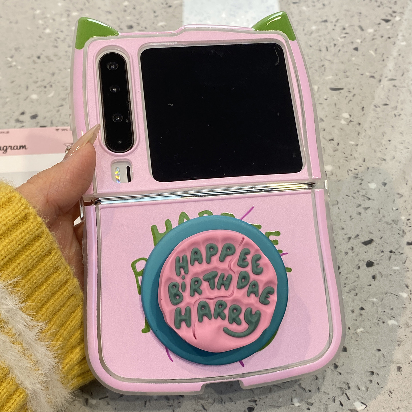 【每日新品】可爱猫耳粉字母磁吸支架适用华为purax手机壳Pocket2超好看pura/x折叠屏s三星zflip7典藏版6女5,3C数码配件,手机保护套/壳,淘宝优惠券,粉丝福利购,淘宝优惠卷