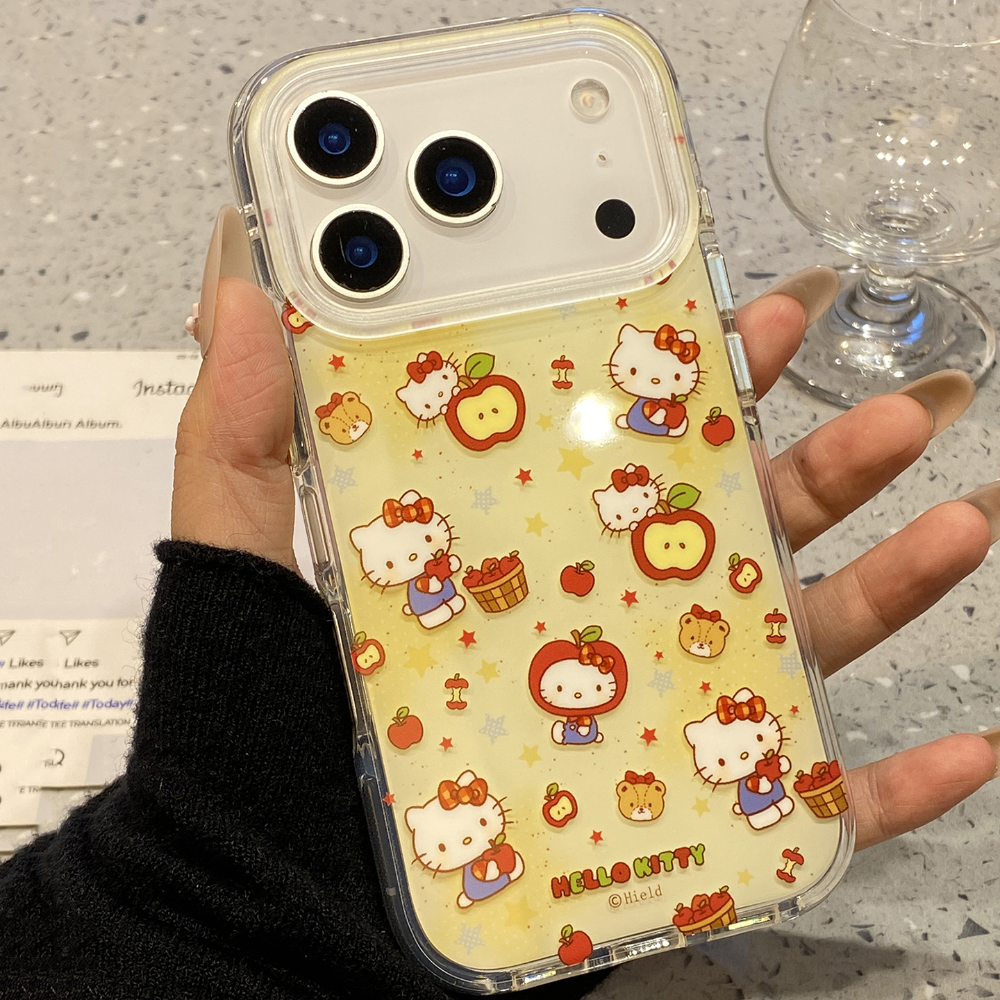 【每日新品】ins可爱晕染苹果kt猫适用于苹果17pro手机壳iphone16保护套14全包13新款15promax创意max手机套
