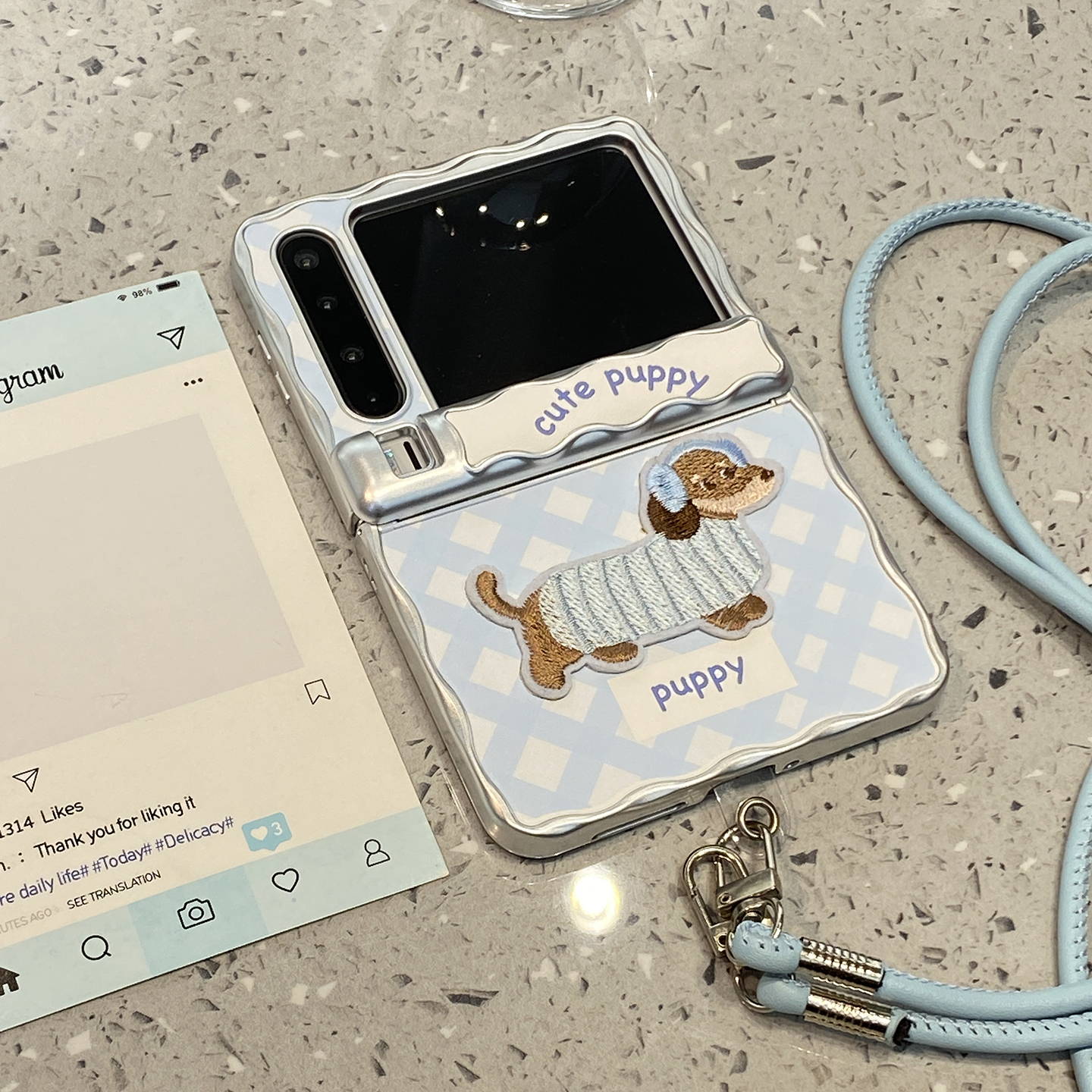 【每日新品】秋冬皮质刺绣耳机腊肠狗适用华为purax折叠屏手机壳pura/x典藏版防摔超好看外壳简约新款高级感