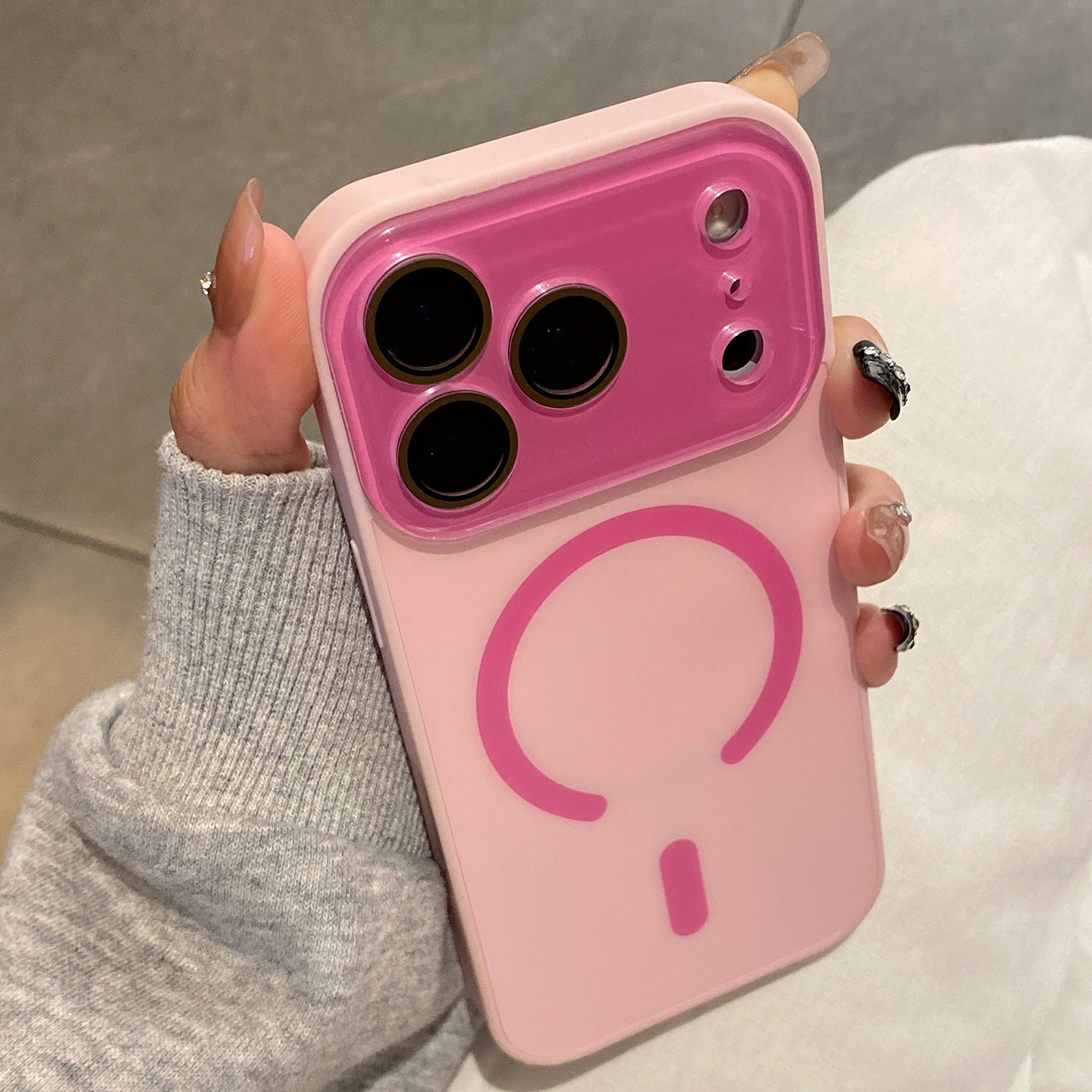 玻璃全包镜头膜适用于苹果15手机壳iphone14保护套13防摔12磁吸新款17promax高级16pro磨砂max手机套air简约