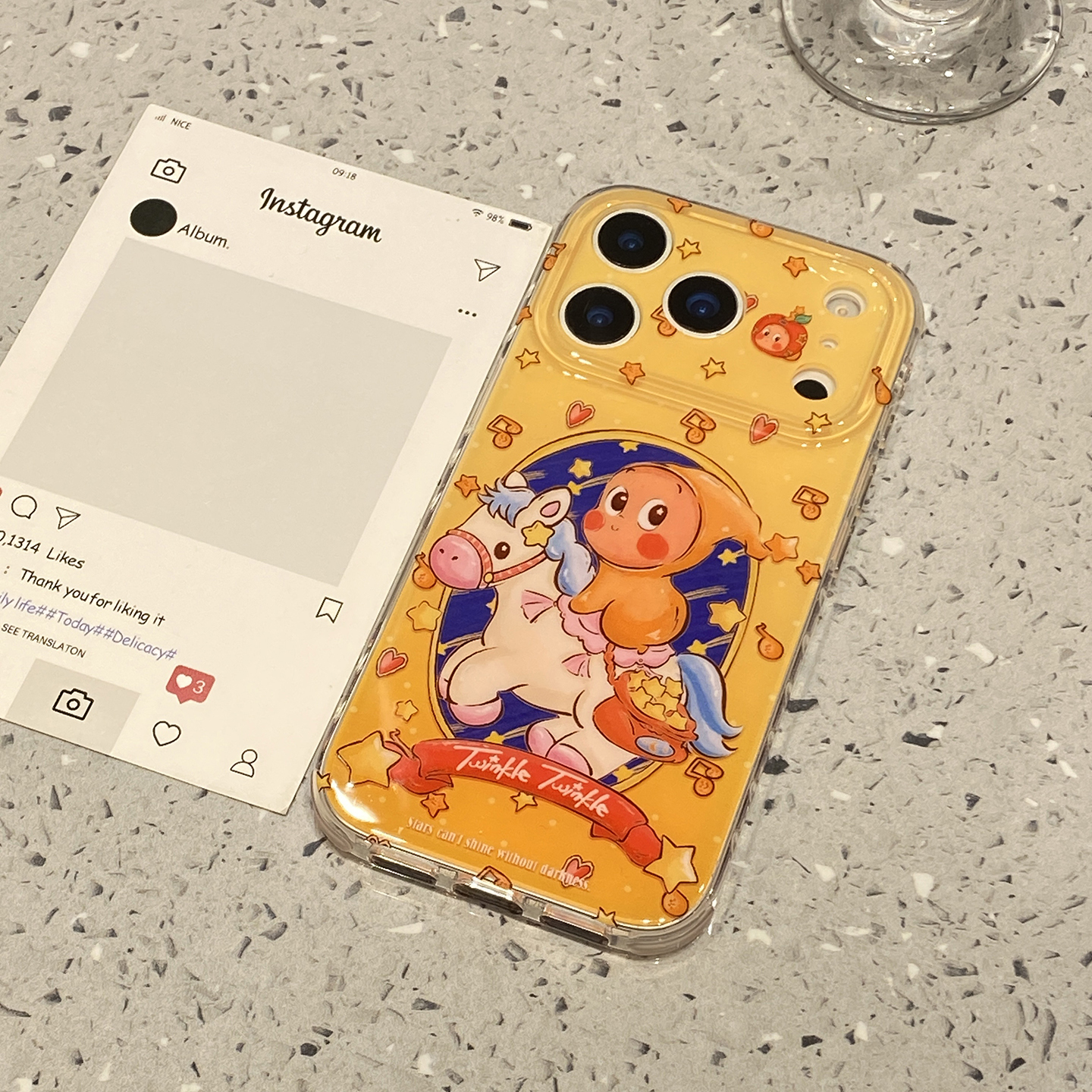 趣味可爱骑马星星人适用于苹果17promax手机壳iphone14保护套13全包新款16小众高级感15pro巨好看max软手机套