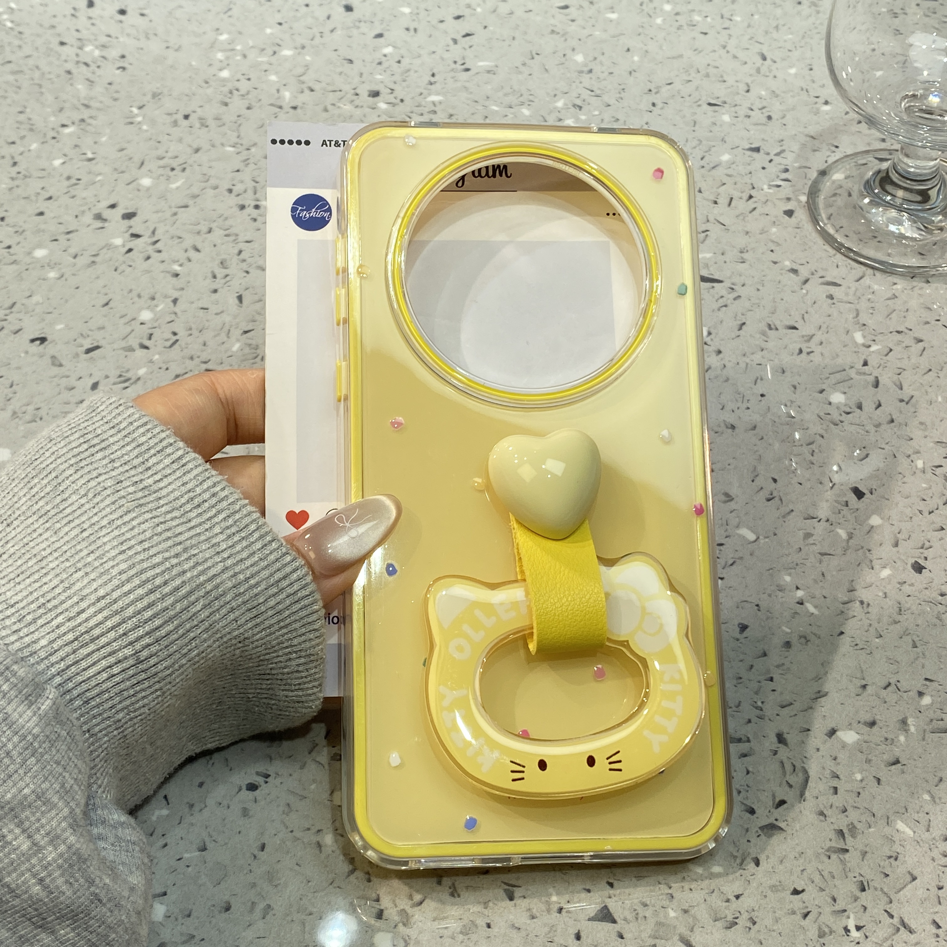 ins多巴胺立体爱心波点kt猫适用华为mate70pro手机壳mate60pro保护套防摔全包新款二合一pura70pro硅胶手机套