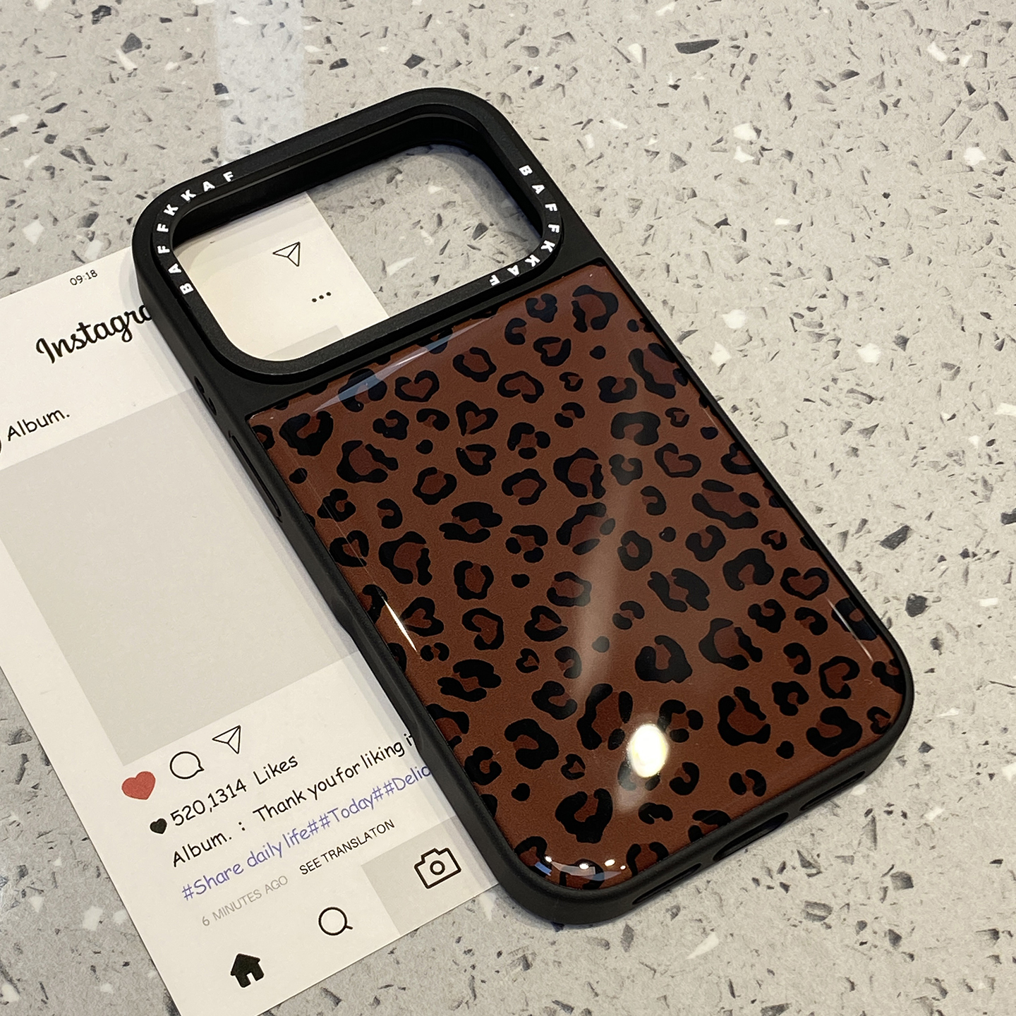 【每日新品】美拉德棕色豹纹适用于苹果15手机壳iphone16保护套14防摔13新款17promax秋冬16pro个性max手机套