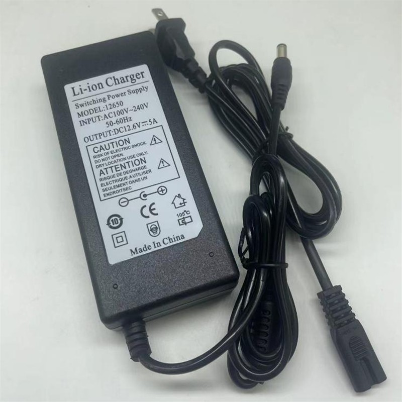 然庸户外移动电源450W500W650W800充电电压12.6V5A充电源适配器线