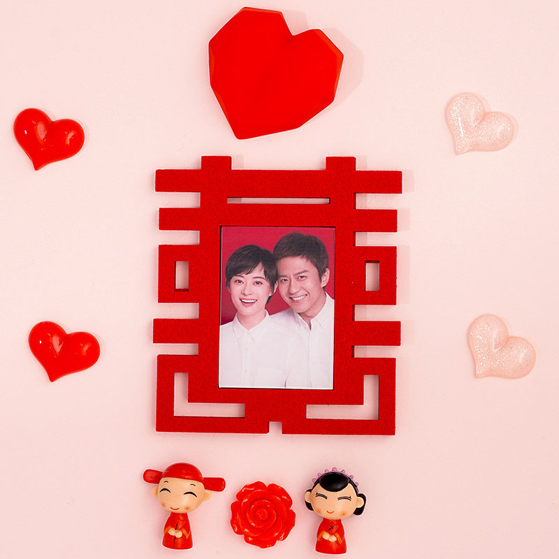 喜字结婚冰箱贴婚礼新婚磁贴3d立体可爱定制中国风情侣装饰磁力贴在类目 家居饰品, 贴饰, 冰箱磁性贴中 - 来自Buy2taobao.com提供专业的淘宝代购服务