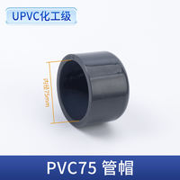Top UPVC pipe cap insert plug, pipe plug plug, industrial chemical water supply pipe fitting, PVC pipe plug 50 110 thumbnail 7