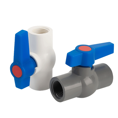 顶建PVC胶粘螺纹开关阀门
