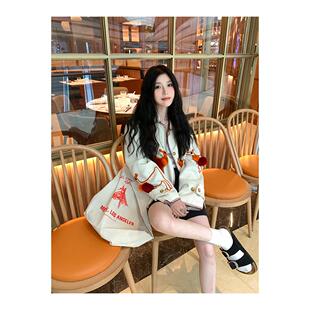 绣花 春装vcruan阿希哥RUAN系列羊驼球球刺绣重工外套