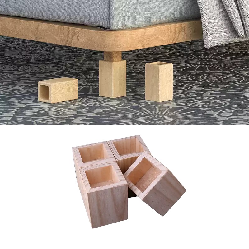 桌腿垫高家具垫高块床脚增高定制实木床腿垫块桌脚柜脚木块垫包邮
