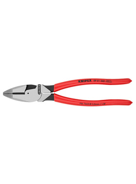德国 KNIPEX凯尼派克 09 01 240 重型拉线省力钢丝钳老虎钳090124