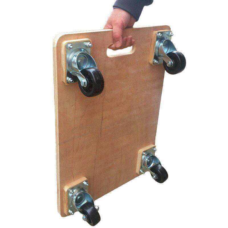 平板车拉货车手推车拖板拖车木质台车乌龟搬运小推车四轮工具车