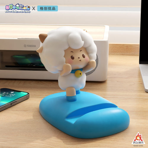 喜羊羊手机支架桌面懒人