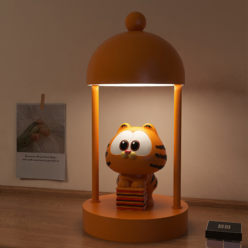 加菲猫家用卧室床头台灯装饰