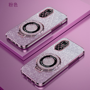 华为Nova8渐变闪粉手机壳高端时尚nova8SE高级感新款创意huaweinova8pro磁吸支架超薄软壳简约防摔保护适用于