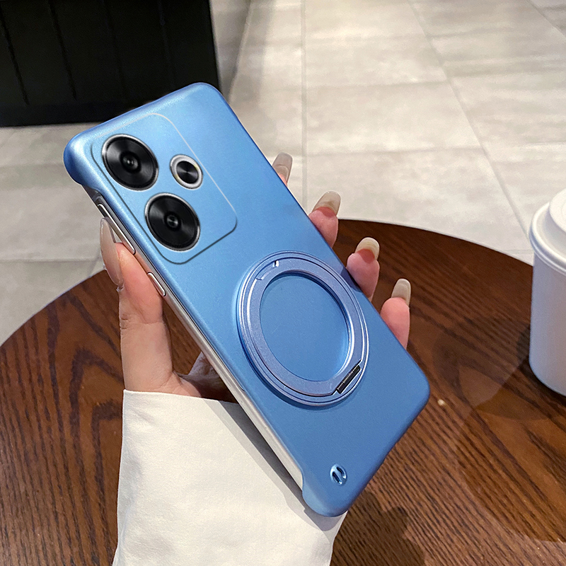 适用小米POCOF6磁吸支架手机壳