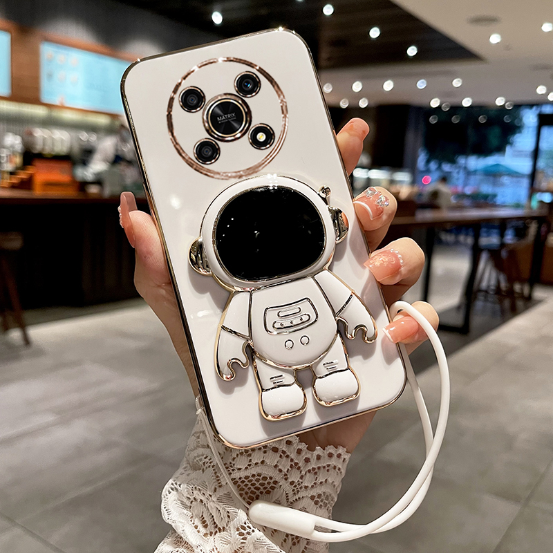 荣耀X30手机壳x30i宇航员折叠支架x30max新款立体卡通太空人honor保护套全包防摔抖音同款时尚网红潮牌适用于