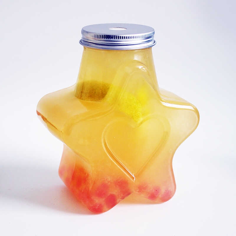 PET一次性网红外卖奶茶杯子350ml