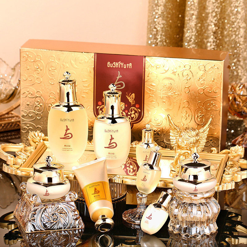 30 40 50岁妈妈补水保湿抗皱提拉紧致护肤品白松露抗初老套装正品