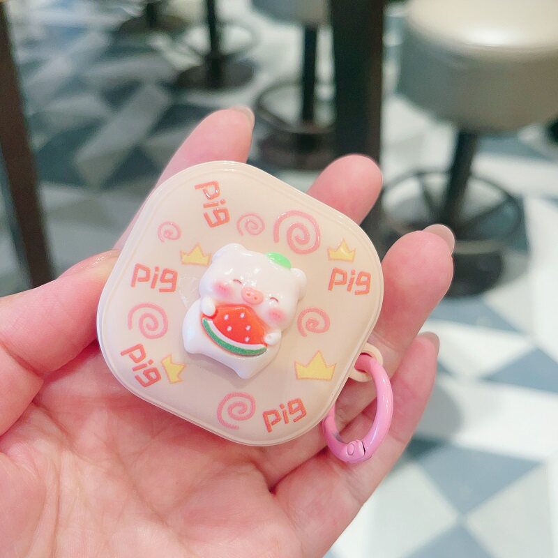 西瓜猪适用三星budscore耳机套