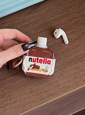 创意巧克力酱适用airpodspro3代2025年新型号苹果新三代蓝牙无线AirPods4代耳机壳imd保护套airpods3四代12代