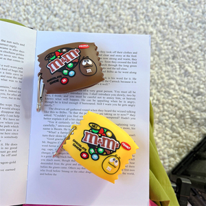 巧克力M豆适用三星buds2pro蓝牙无线budslive耳机壳硅胶保护套Galaxy软壳buds2仿真Samsung新款budspro情侣