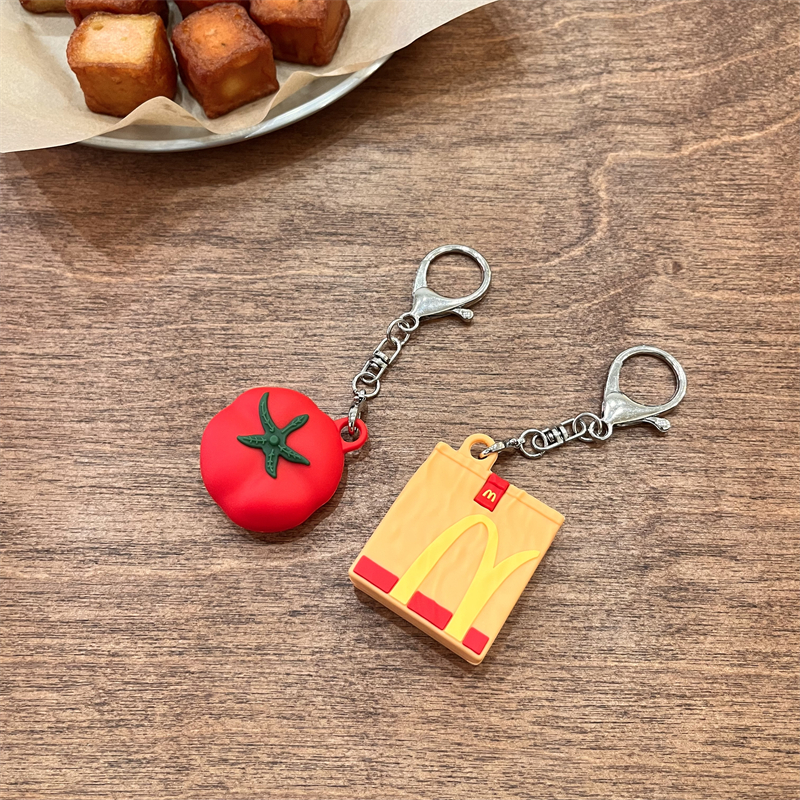 麦当劳袋子适用苹果AirTag保护套