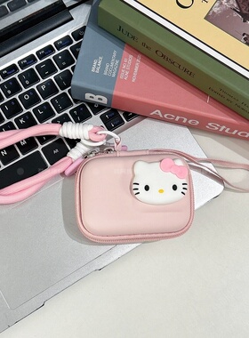 粉色凯蒂猫KT适用osmo大疆6收纳包action345pro影石acepro2硬盒