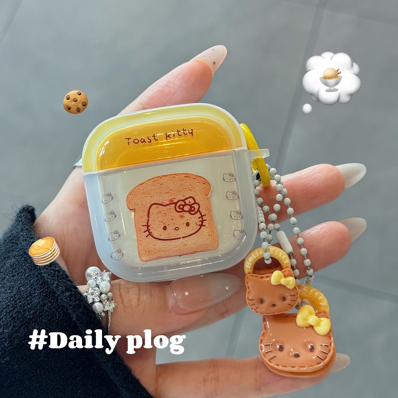 吐司凯蒂猫适用华为耳机套软壳